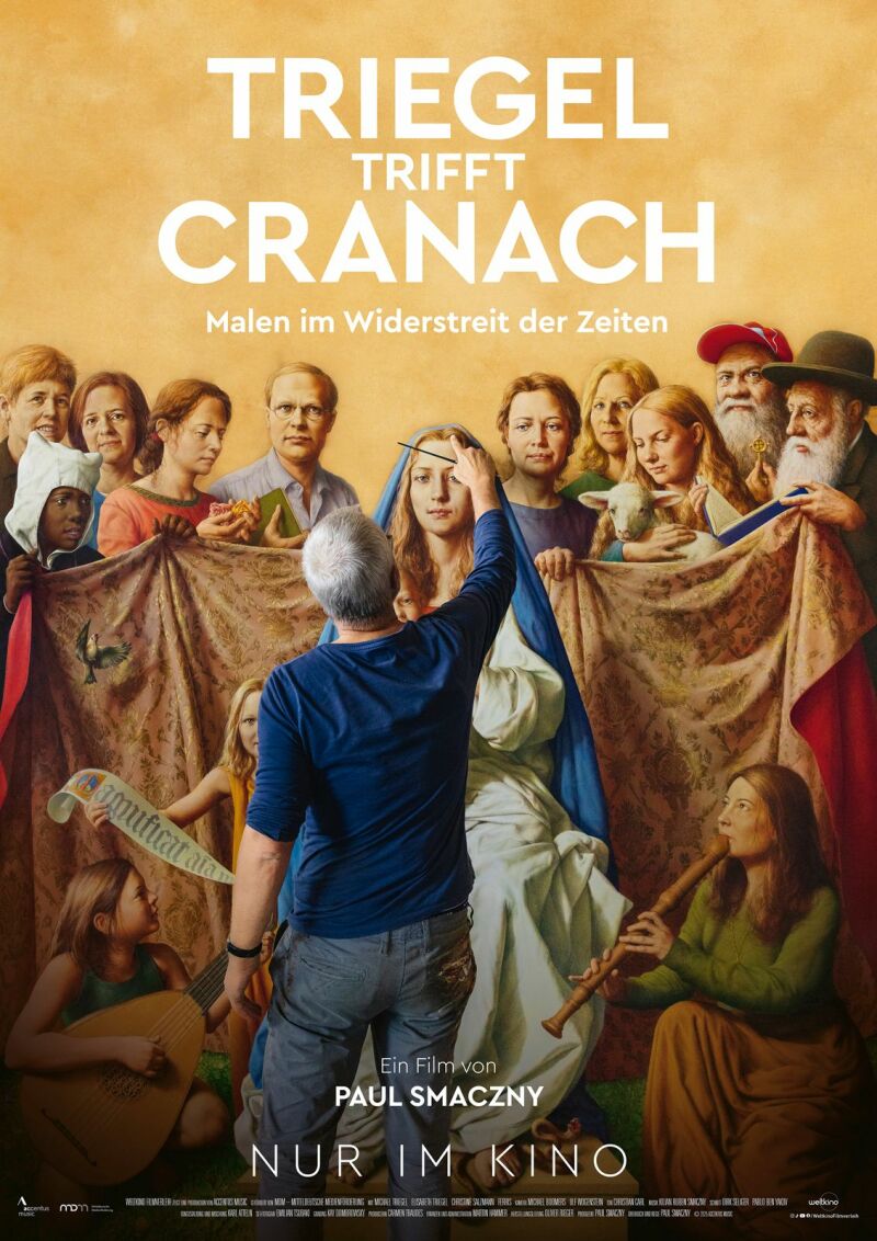 Szene aus Triegel trifft Cranach - Malen im Widerstreit der Zeiten